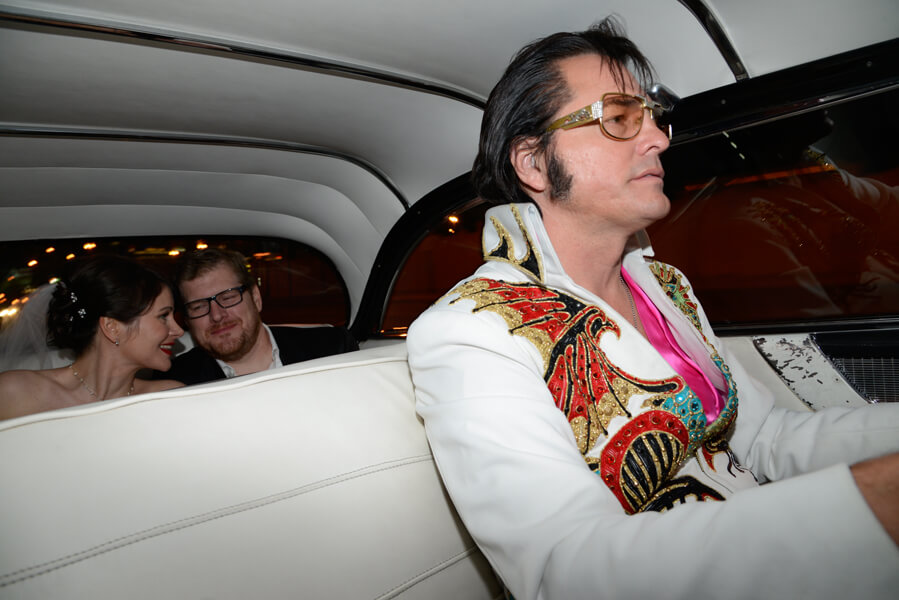 vegas limo photo tour elvis riding in pink cadillac - 125 - Vegas Photo Tour -